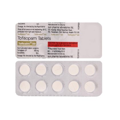 Toficalm / tofisopam